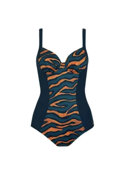 Fashion Badeanzug mit Bügel »Tanzania« Damen Einteiler