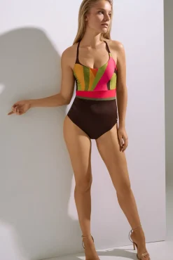 Clearance Badeanzug mit Bügel »Viviero« Damen Einteiler