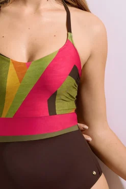 Clearance Badeanzug mit Bügel »Viviero« Damen Einteiler