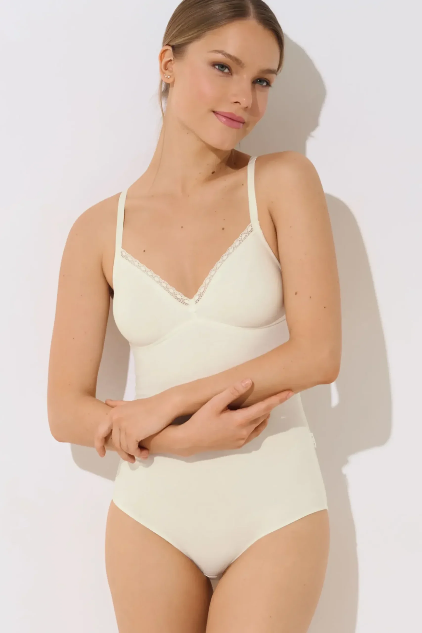 New Bügelloser Body »Ines« Damen Bodys