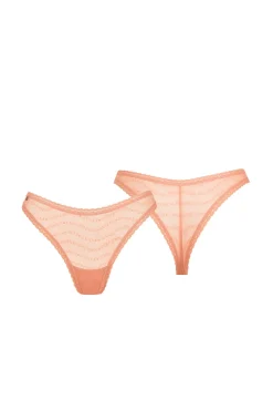 Online Brasilslip High Leg »Honey« Damen Unterteile
