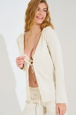 Best Cardigan »Freely« - Homewear Damen Morgenmäntel