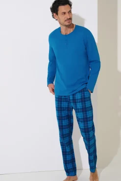 Online Herrenpyjama »Triton« Herren Pyjamas