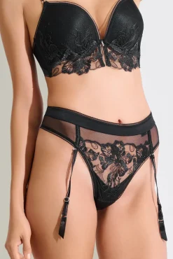 Best Hoher Brasilslip mit Strapshalter »Eminence« Damen Unterteile