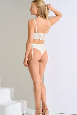Online Hoher Brasilslip mit Strapshalter »Eminence« Damen Unterteile