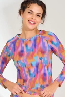 Outlet Langarm Schwimmshirt »Jersey« Damen Accessoires