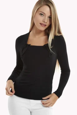 Sale Langarm Top »Kenza« Damen Shirts