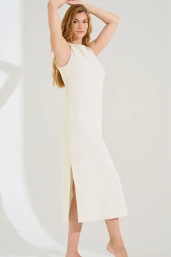 Outlet Langes Kleid »Freely« - Homewear Damen Nachthemden