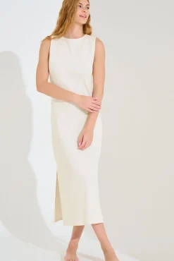 Outlet Langes Kleid »Freely« - Homewear Damen Nachthemden