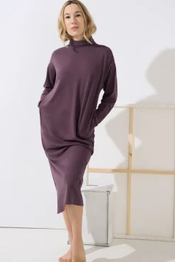 Online Langärmeliges Kleid »Olena« - Homewear Damen Kleider & Röcke