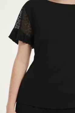 Sale Pyjama mit kurzen Ärmeln »Smooth« Damen Pyjamas