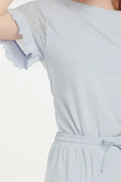Discount Pyjama mit kurzen Ärmeln »Smooth« Damen Pyjamas