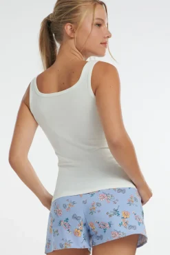 Discount Pyjama mit kurzer Hose »Posh« Damen Pyjamas