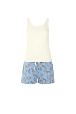 Discount Pyjama mit kurzer Hose »Posh« Damen Pyjamas