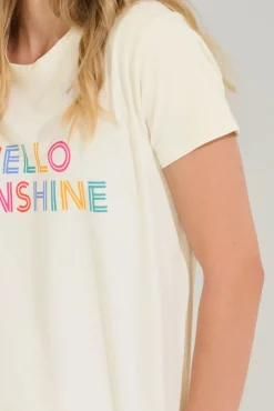 New Pyjama mit Schlafshirt und Hose »Summer« Damen Pyjamas