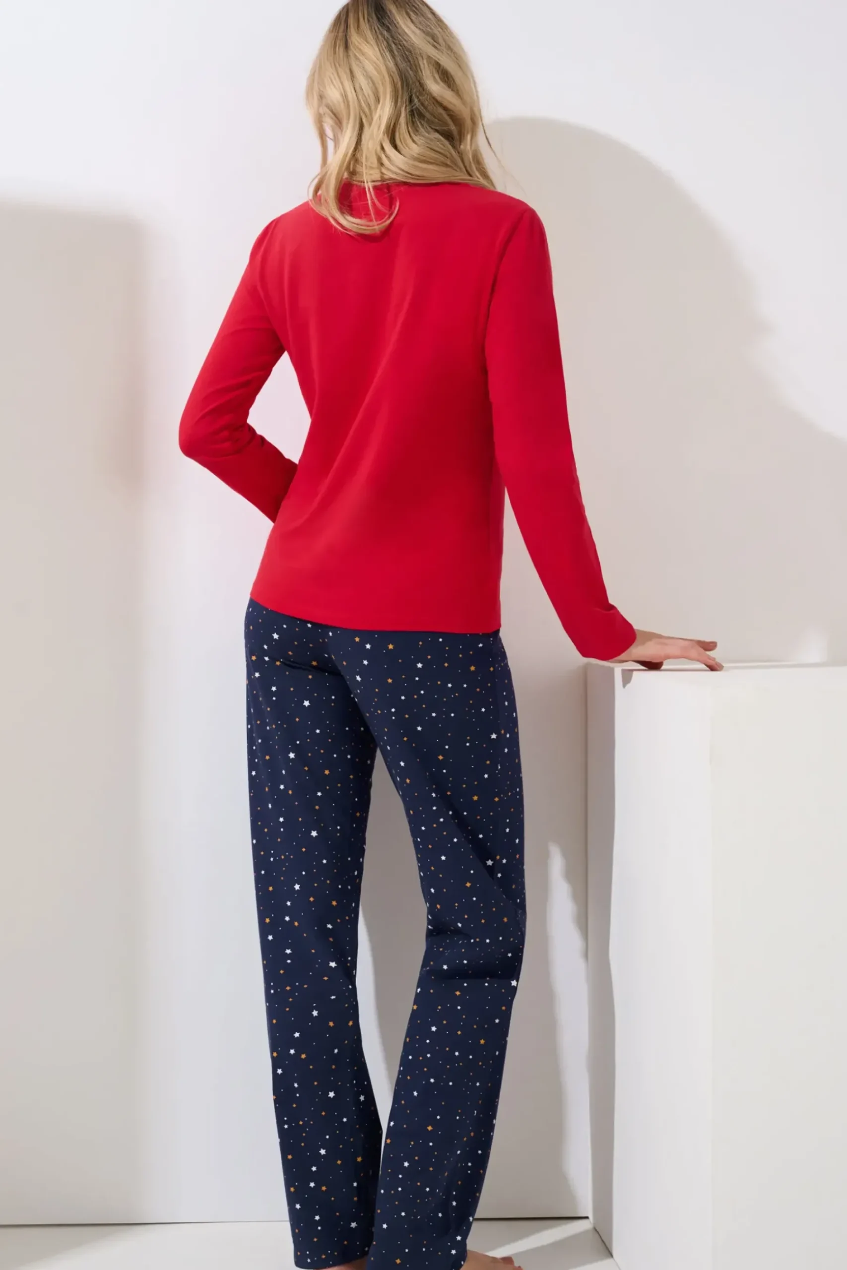 Fashion Pyjama mit Schlafshirt und Hose »Twinkle Star« Damen Pyjamas