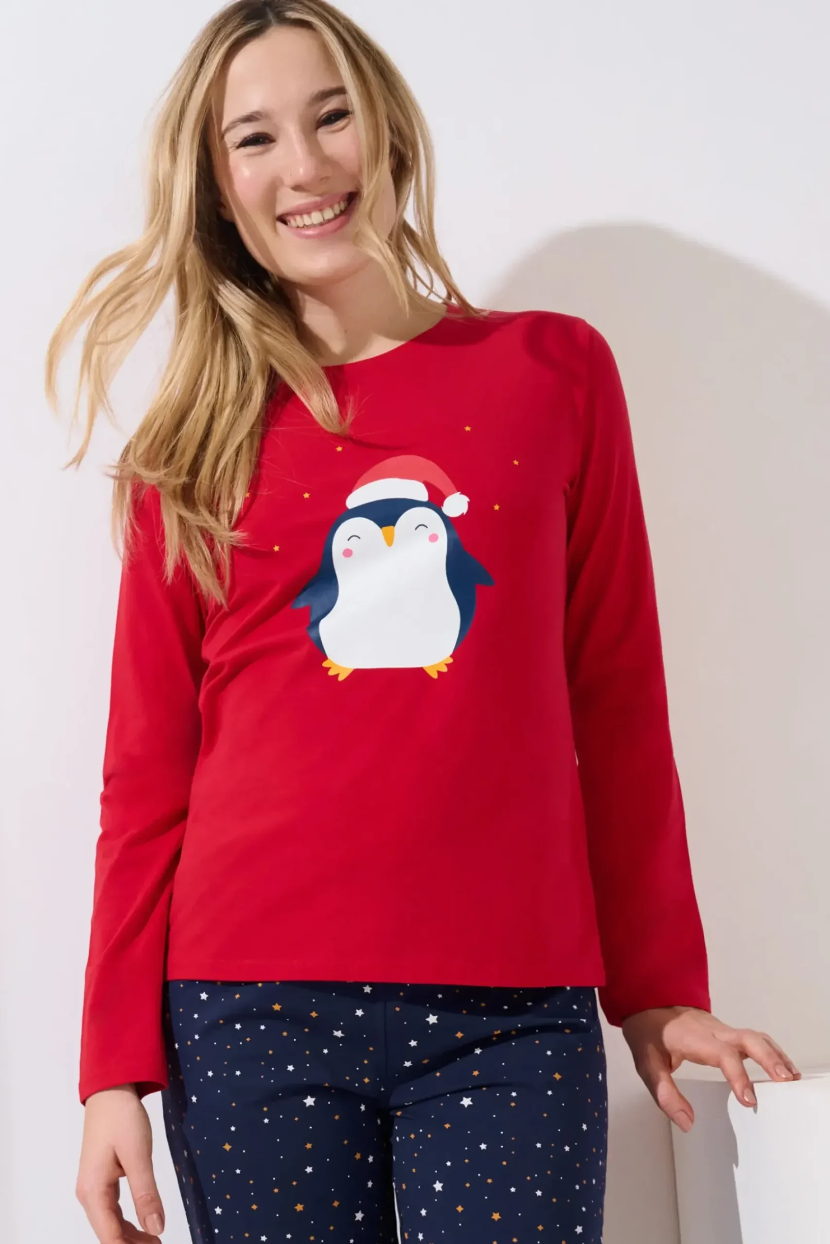 Fashion Pyjama mit Schlafshirt und Hose »Twinkle Star« Damen Pyjamas