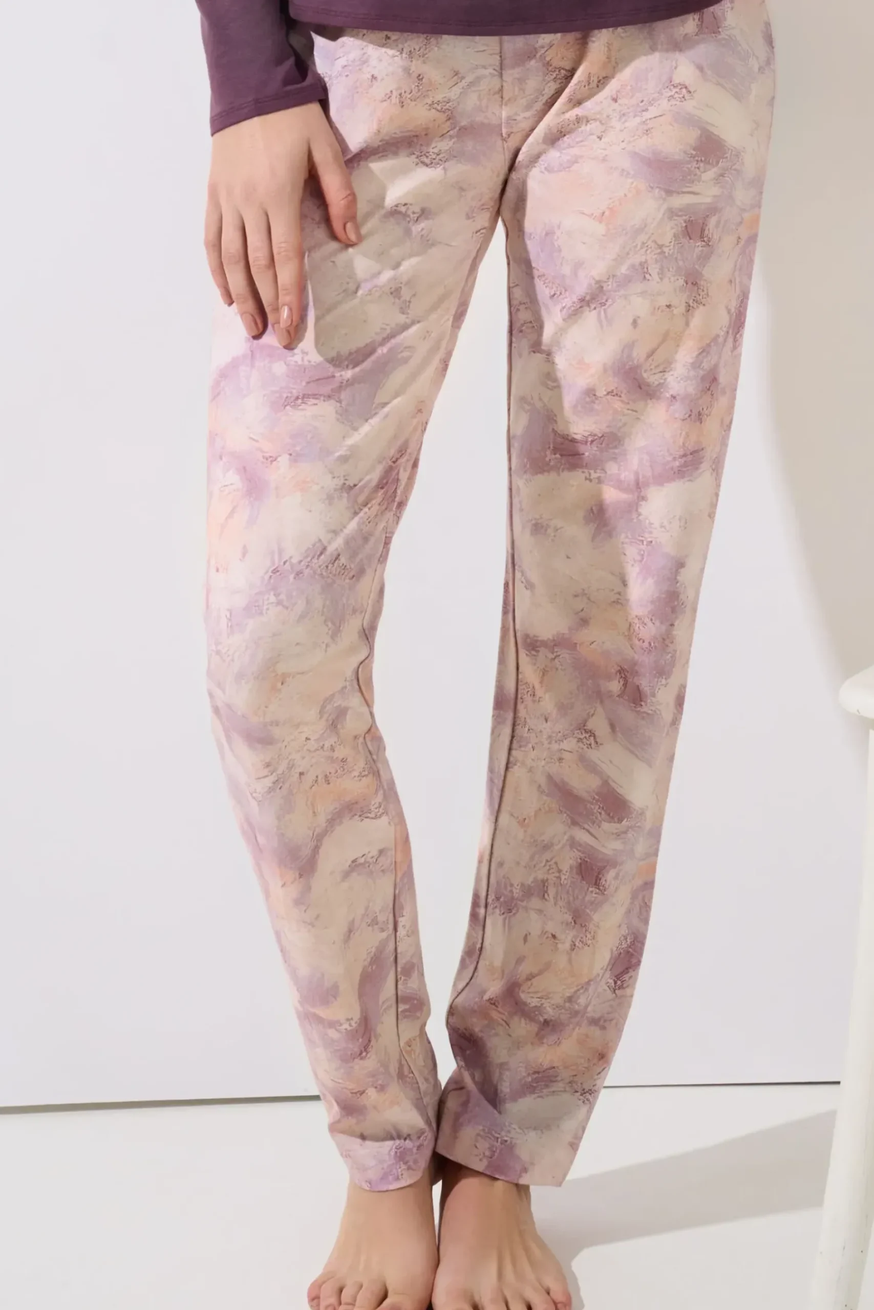 New Pyjama mit Schlafshirt und Hose »Olena« Damen Pyjamas