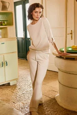Online Pyjama mit Schlafshirt und Hose »Freely« - Homewear Damen Pyjamas