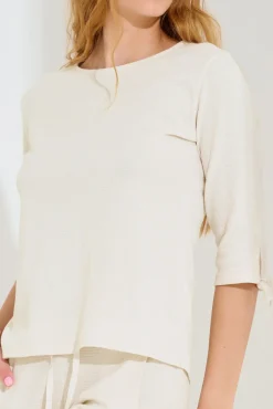 Online Pyjama mit Schlafshirt und Hose »Freely« - Homewear Damen Pyjamas