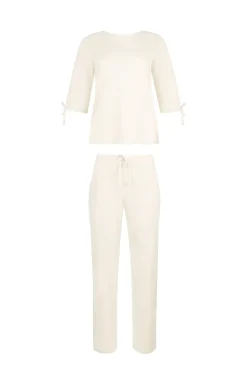 Online Pyjama mit Schlafshirt und Hose »Freely« - Homewear Damen Pyjamas