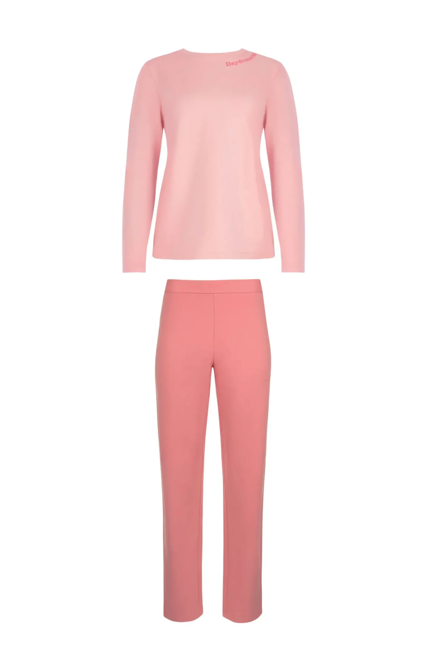 Outlet Pyjama mit Schlafshirt und Hose »Delightful« - Loungewear Damen Pyjamas