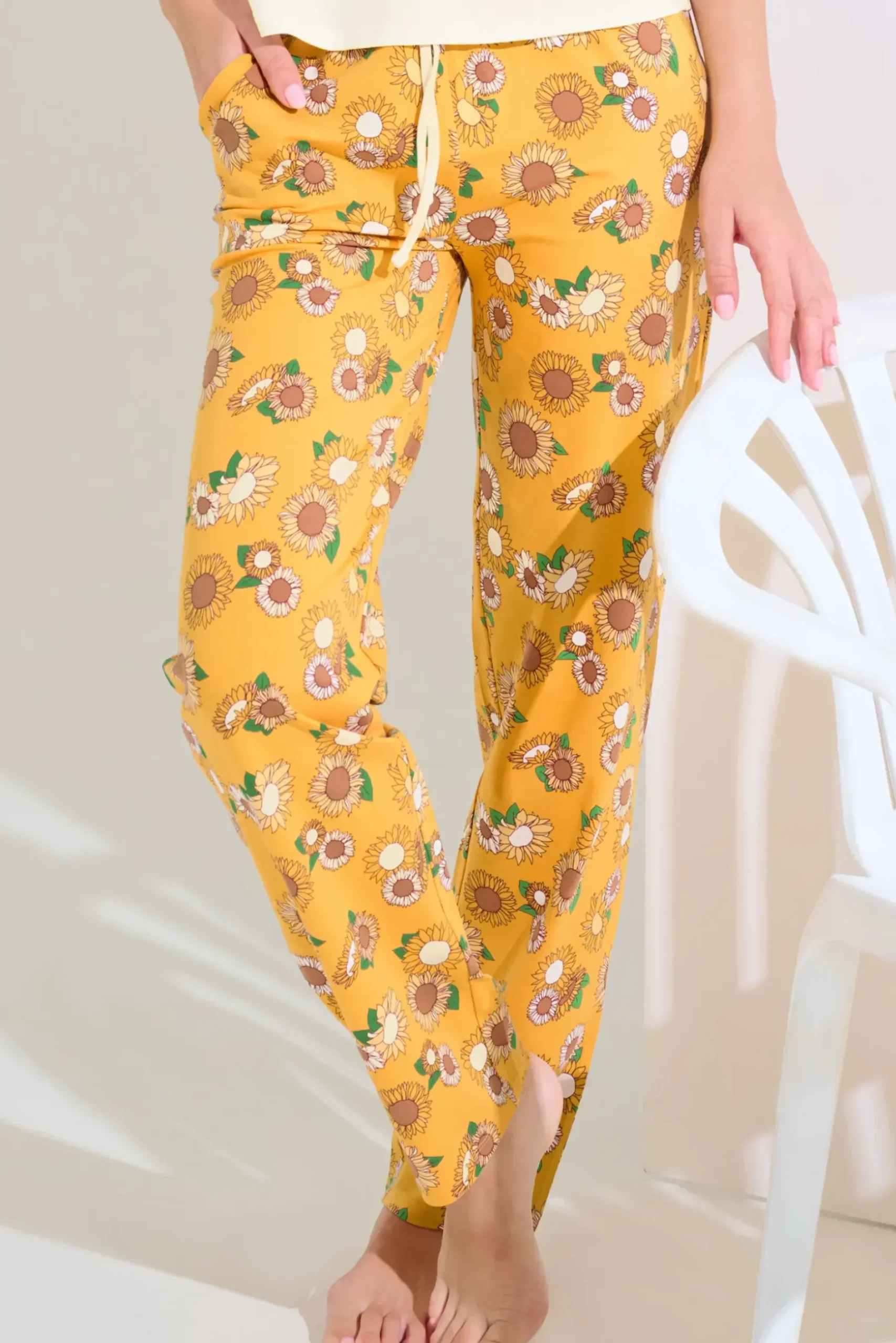 Sale Pyjama mit Schlafshirt und Hose »Summer« Damen Pyjamas