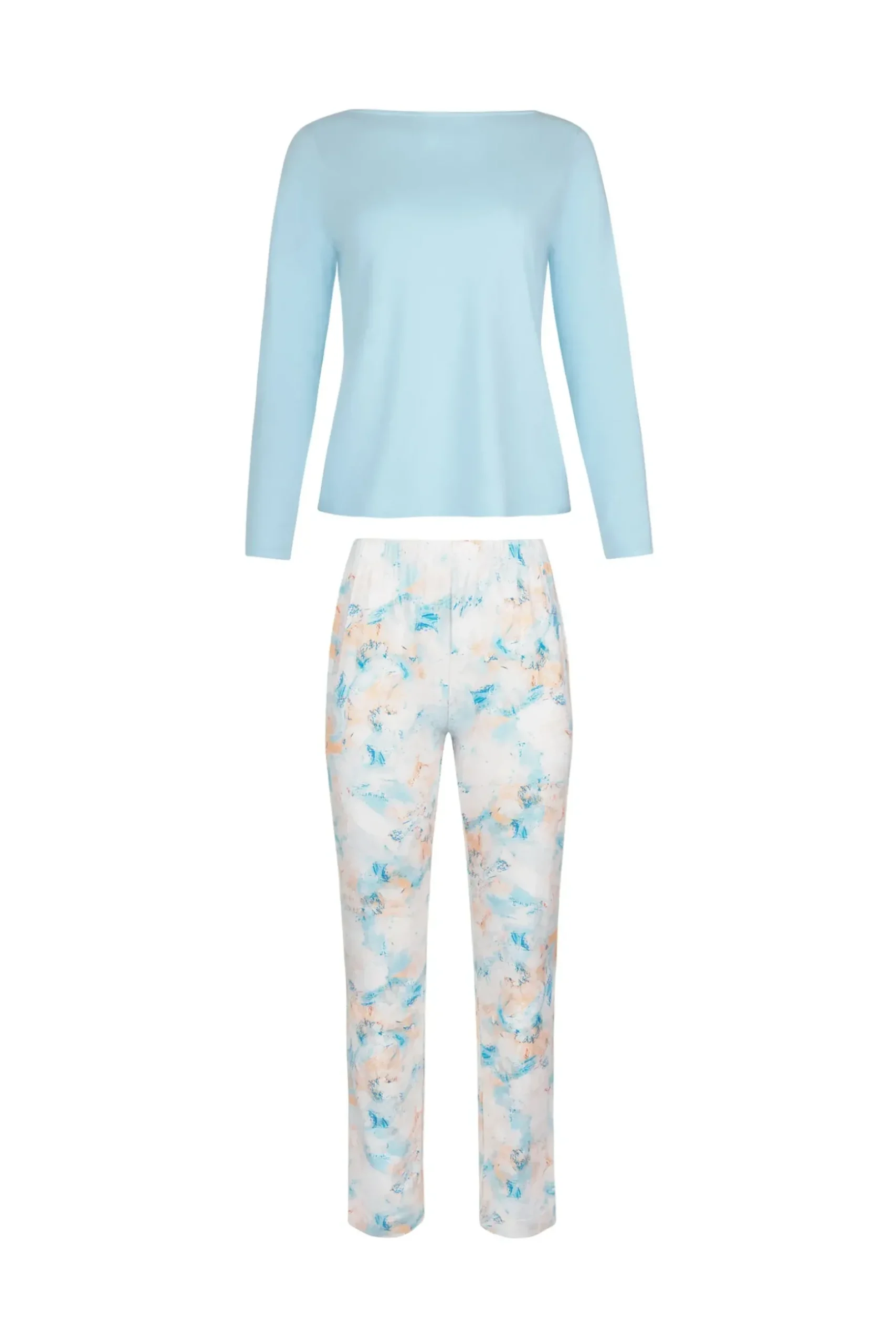 Online Pyjama mit Schlafshirt und Hose »Olena« Damen Pyjamas