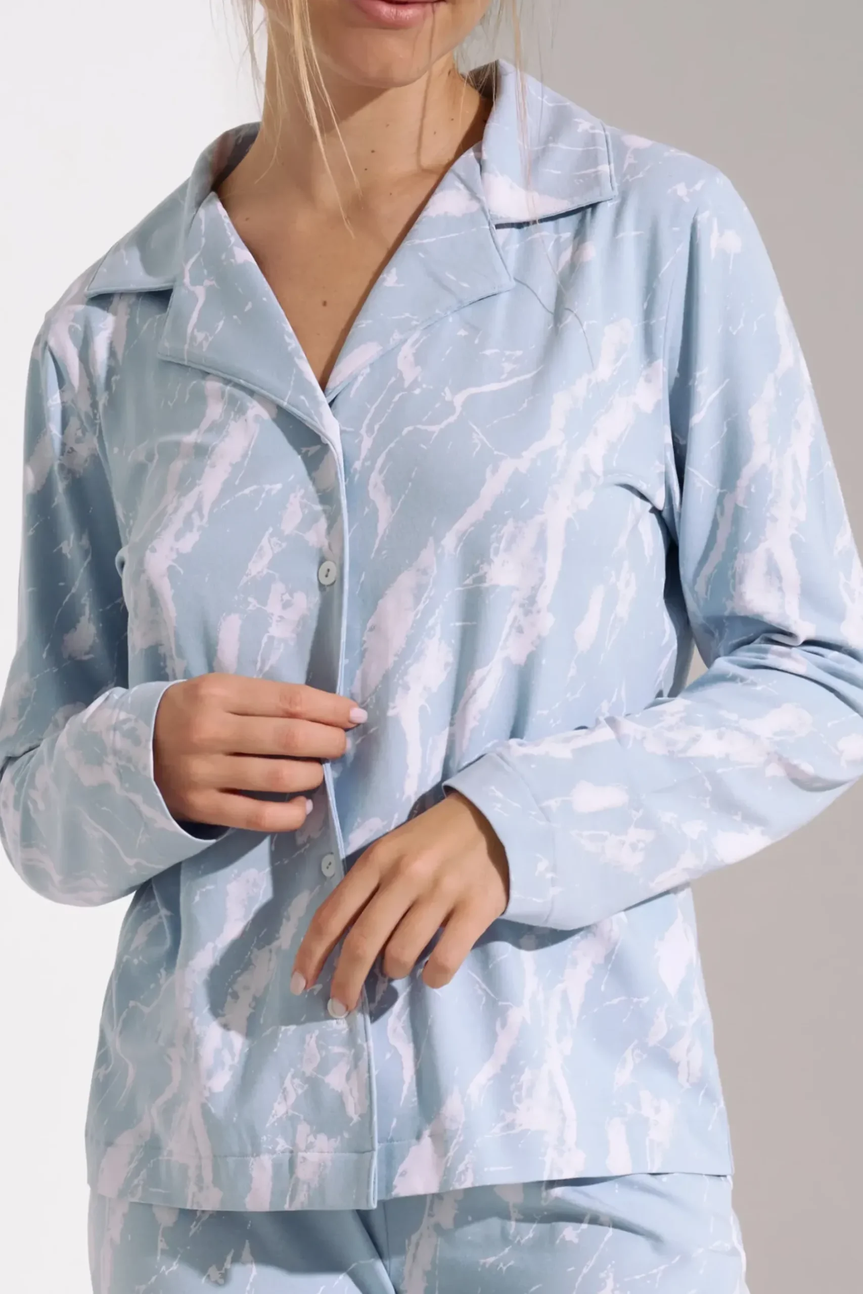 New Pyjama mit Schlafshirt und Hose »Naomi« Damen Pyjamas