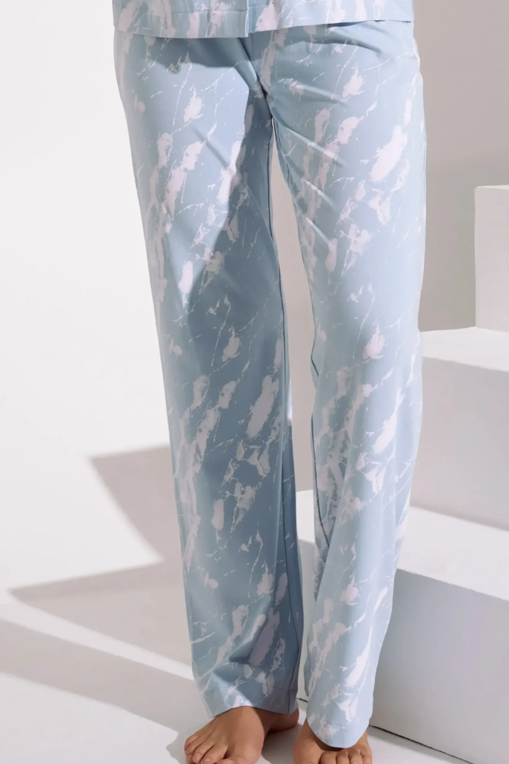 New Pyjama mit Schlafshirt und Hose »Naomi« Damen Pyjamas