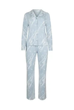 New Pyjama mit Schlafshirt und Hose »Naomi« Damen Pyjamas