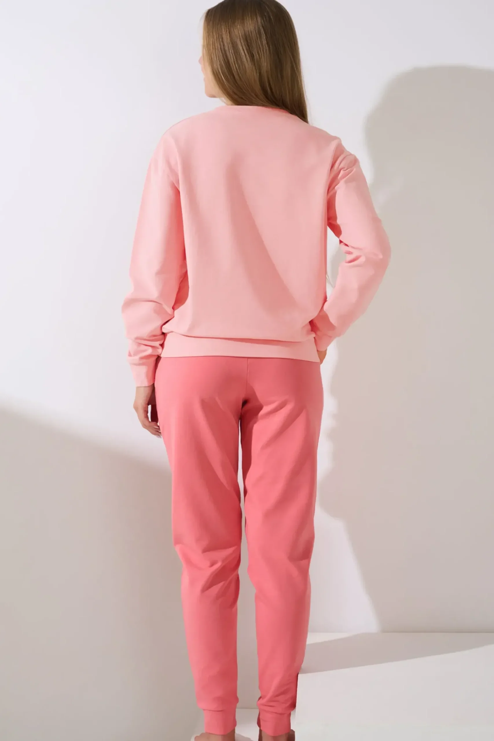 Outlet Pyjama mit Schlafshirt und Hose »Delightful« - Loungewear Damen Pyjamas