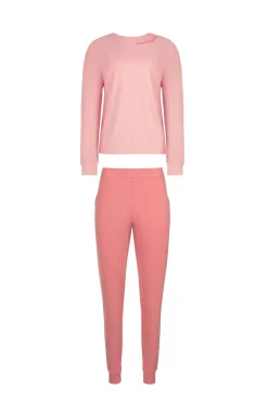 Outlet Pyjama mit Schlafshirt und Hose »Delightful« - Loungewear Damen Pyjamas