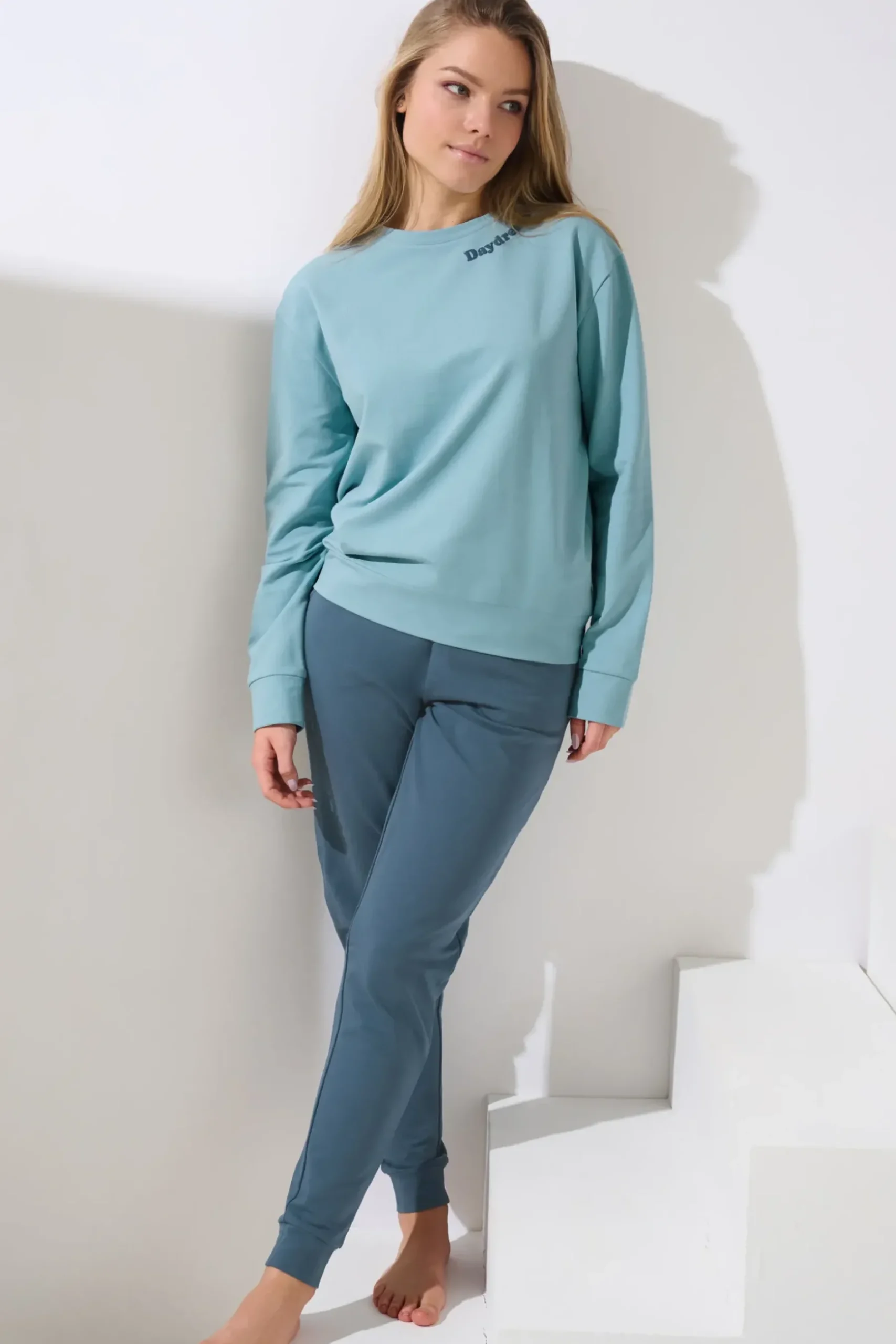 Fashion Pyjama mit Schlafshirt und Hose »Delightful« - Loungewear Damen Pyjamas