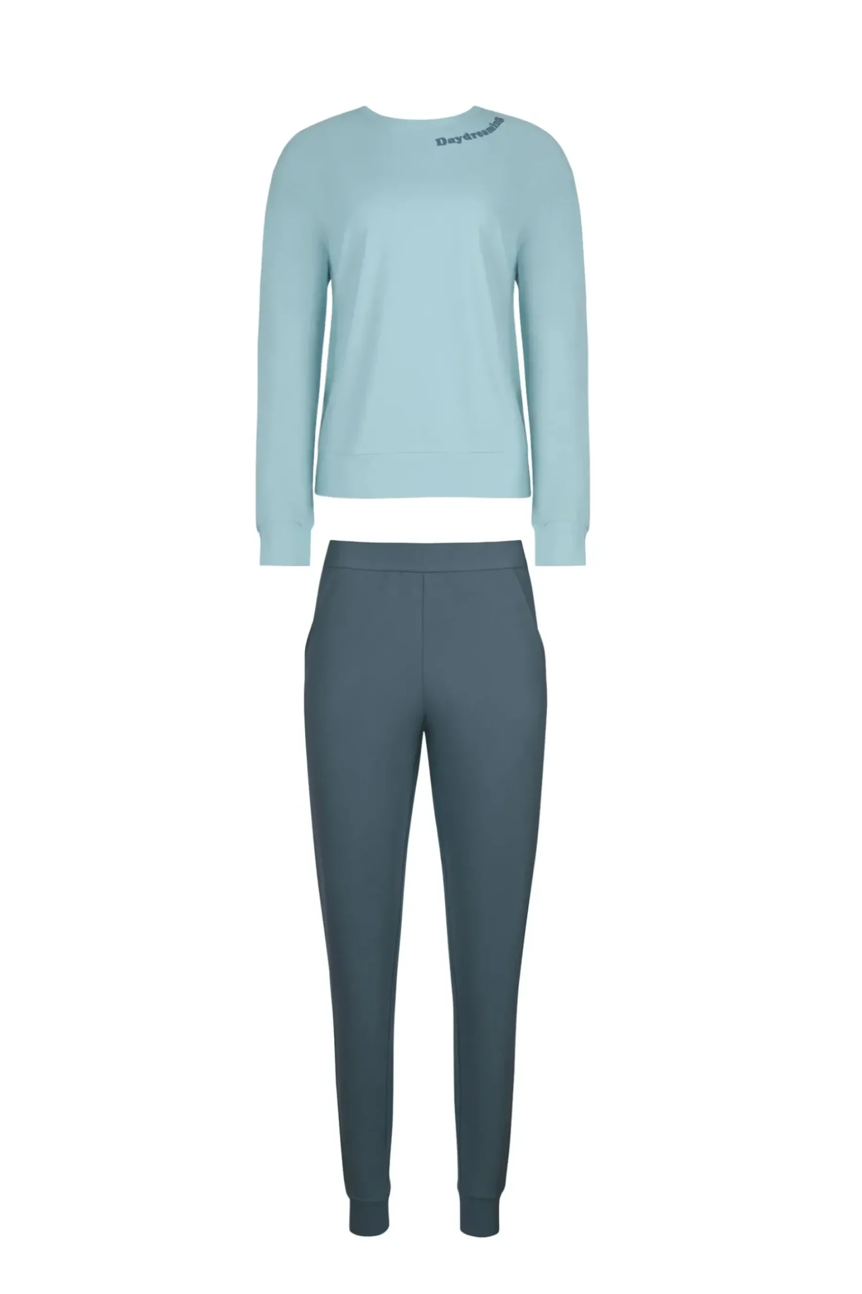 Fashion Pyjama mit Schlafshirt und Hose »Delightful« - Loungewear Damen Pyjamas