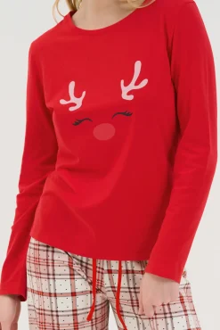 Best Pyjama mit Schlafshirt und Hose »Holiday« Damen Pyjamas