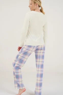 Hot Pyjama mit Schlafshirt und Hose »Holiday« Damen Pyjamas