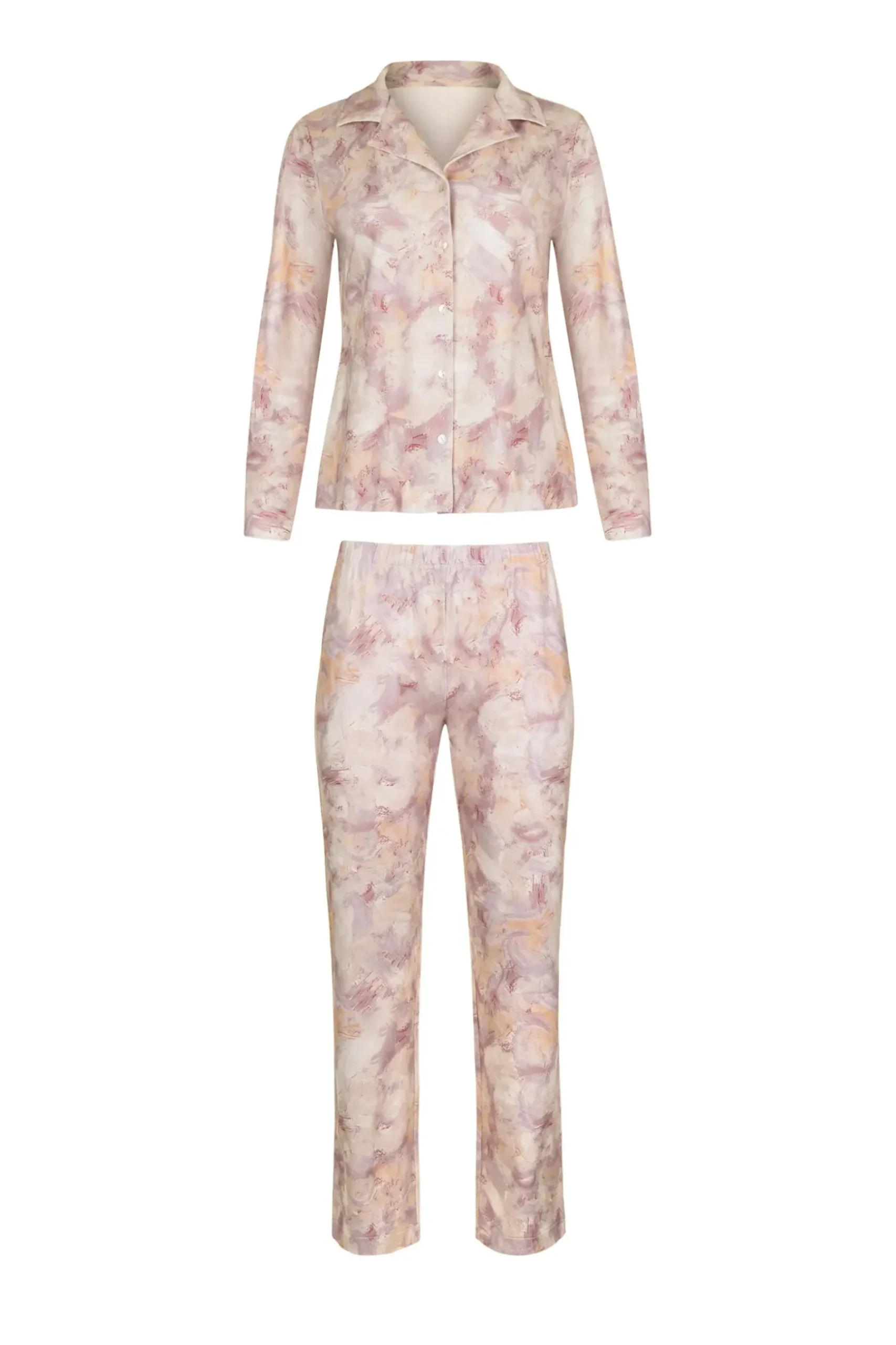 Online Pyjama mit Schlafshirt und Hose »Olena« Damen Pyjamas