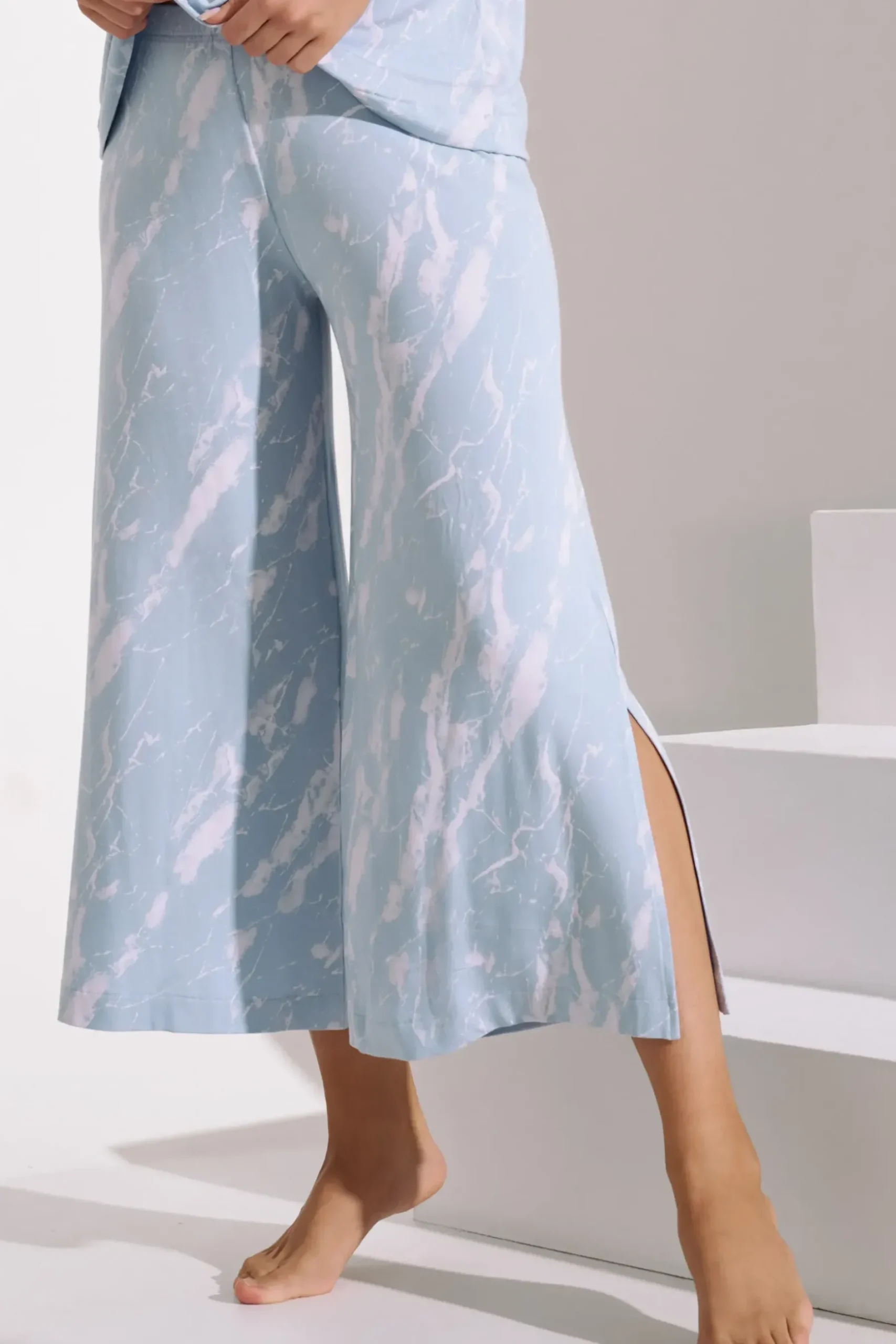Online Pyjama mit Schlafshirt und Hose »Naomi« Damen Pyjamas