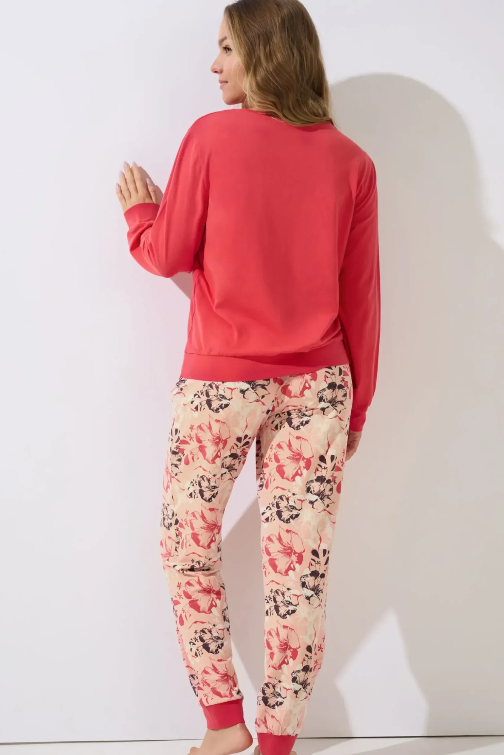 Fashion Pyjama mit Schlafshirt und Hose »Ocean« Damen Pyjamas
