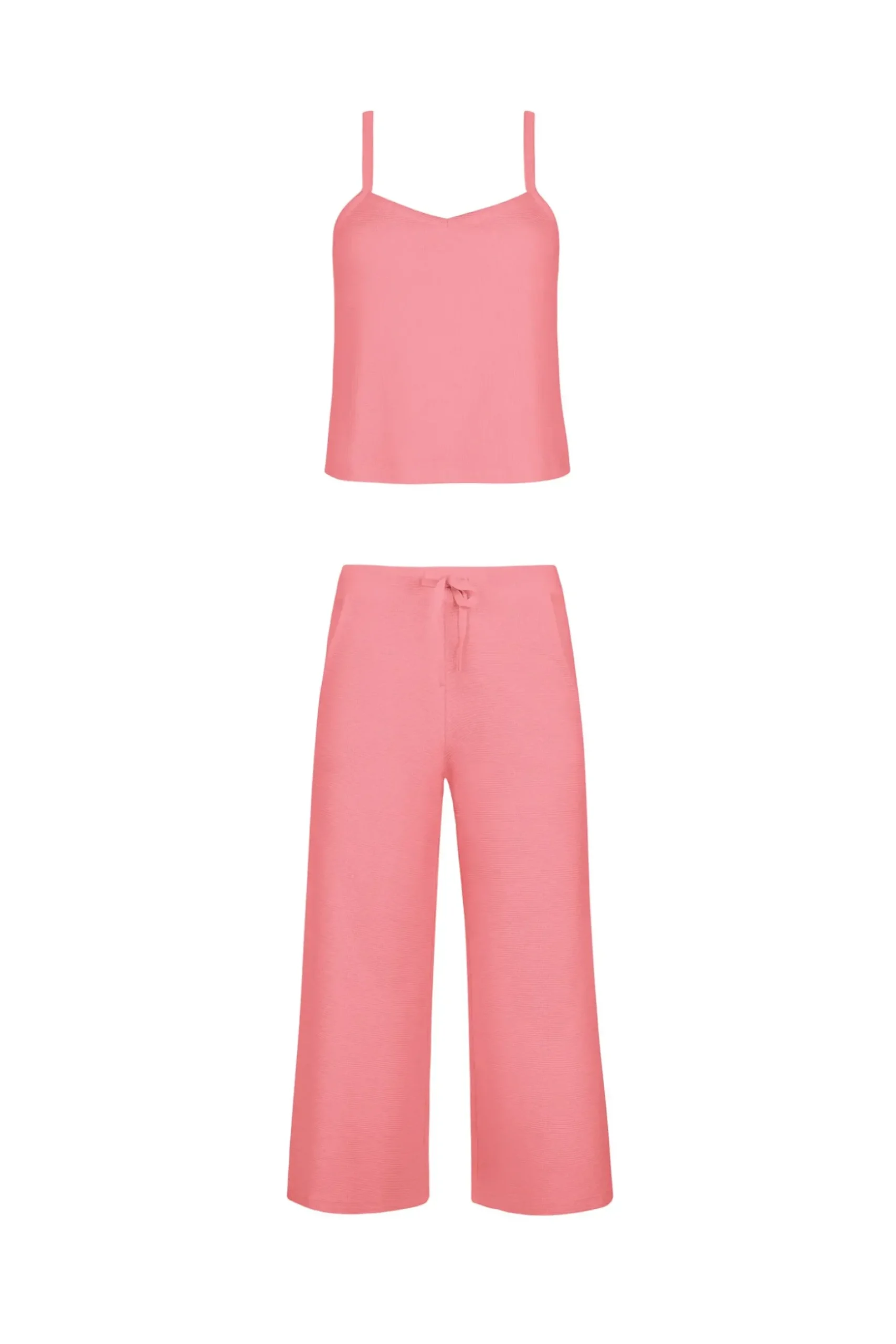 Fashion Pyjama mit Schlaftop und Hose »Freely« - Homewear Damen Pyjamas