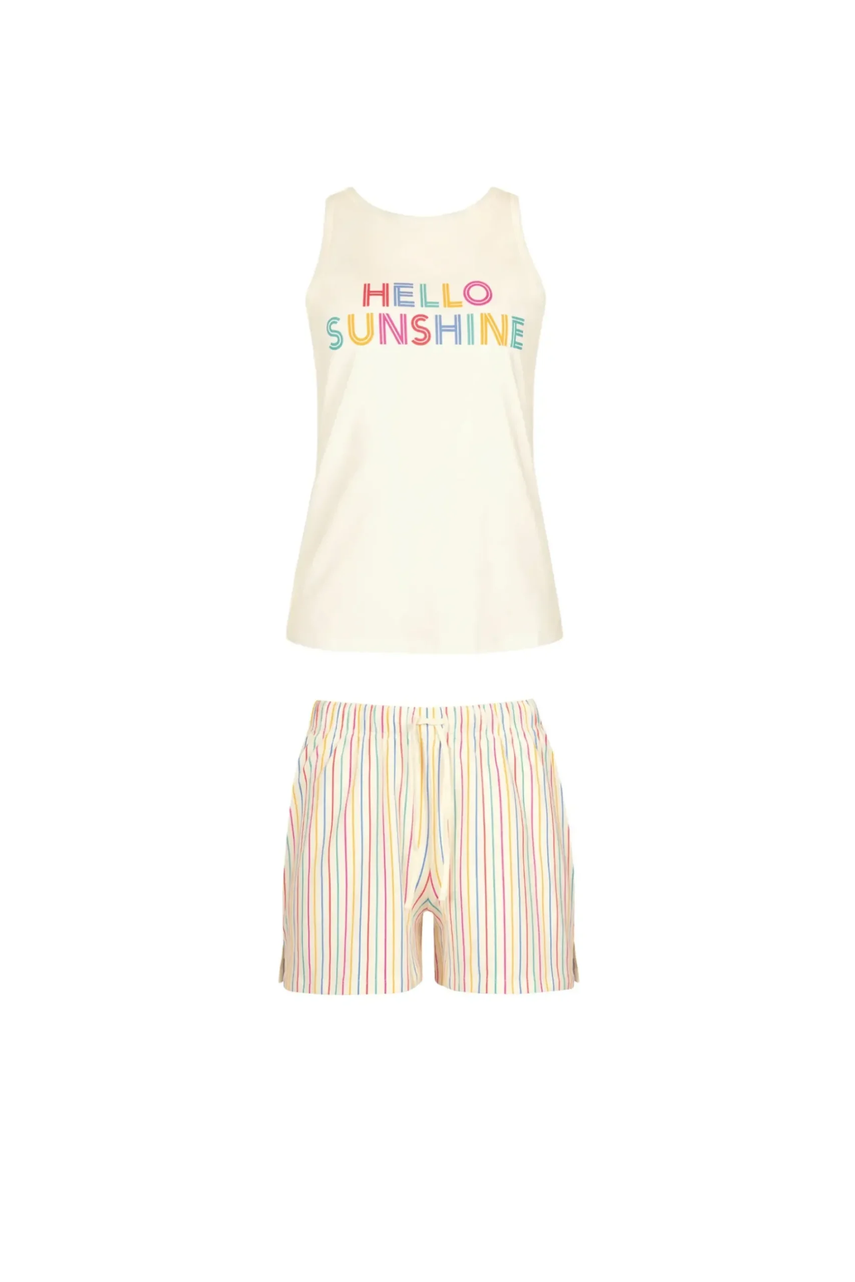 Discount Pyjama mit Shorts »Summer« Damen Pyjamas