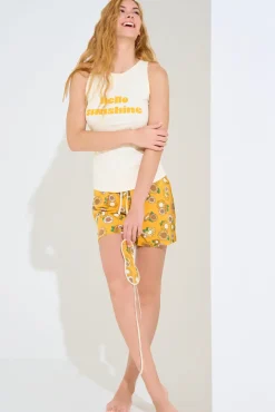 Outlet Pyjama mit Shorts »Summer« Damen Pyjamas