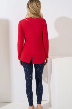 Fashion Pyjama mit Tunika und Leggings »Twinkle Star« Damen Pyjamas