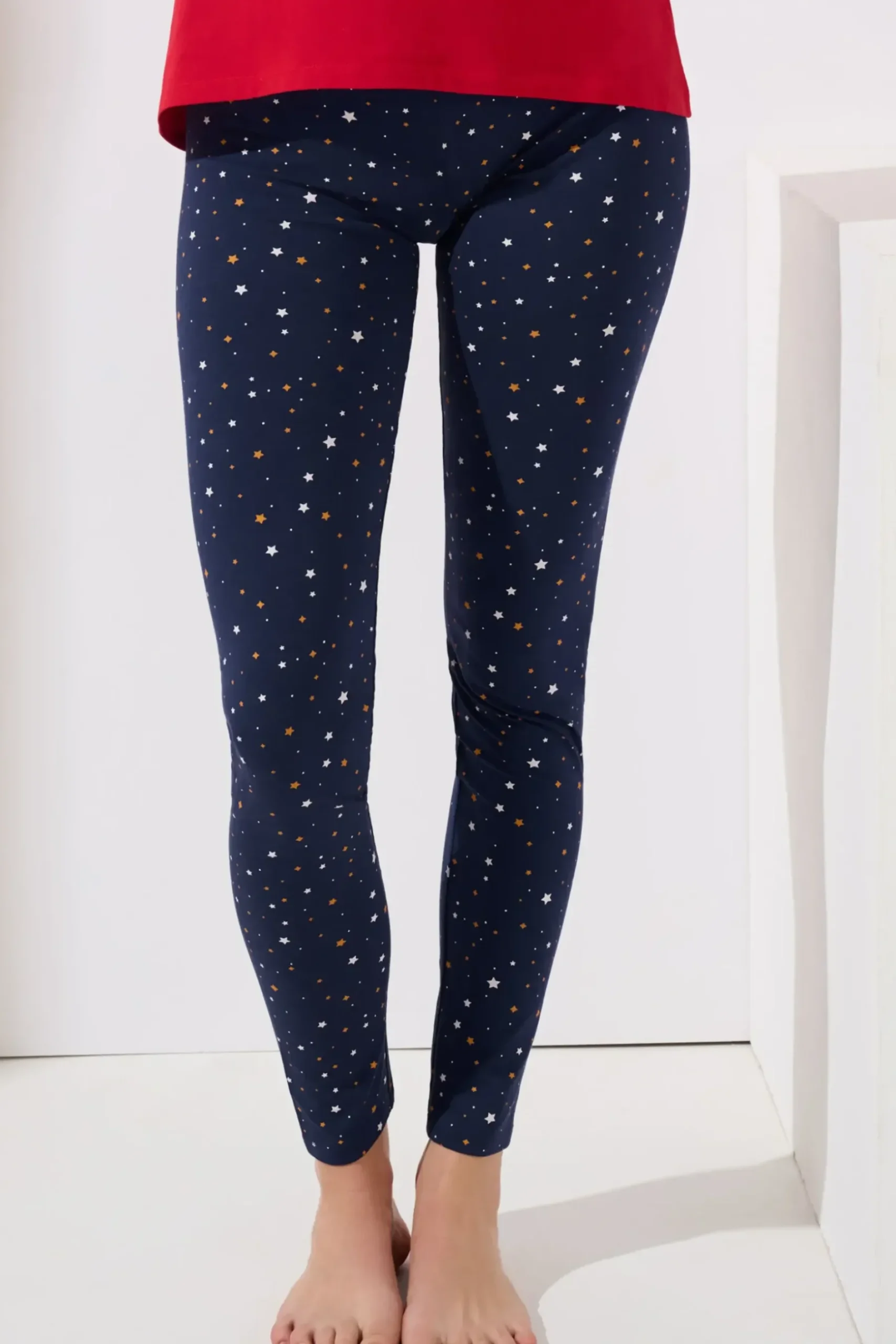 Fashion Pyjama mit Tunika und Leggings »Twinkle Star« Damen Pyjamas