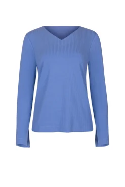 New Pyjama Oberteil Langarm »Lucky« Damen Pyjamas