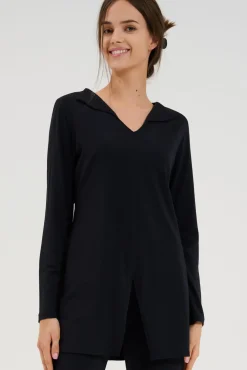 Outlet Pyjama Oberteil Langarm »Mia« Damen Pyjamas