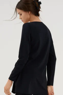 Outlet Pyjama Oberteil Langarm »Mia« Damen Pyjamas