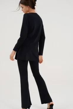 Outlet Pyjama Oberteil Langarm »Mia« Damen Pyjamas