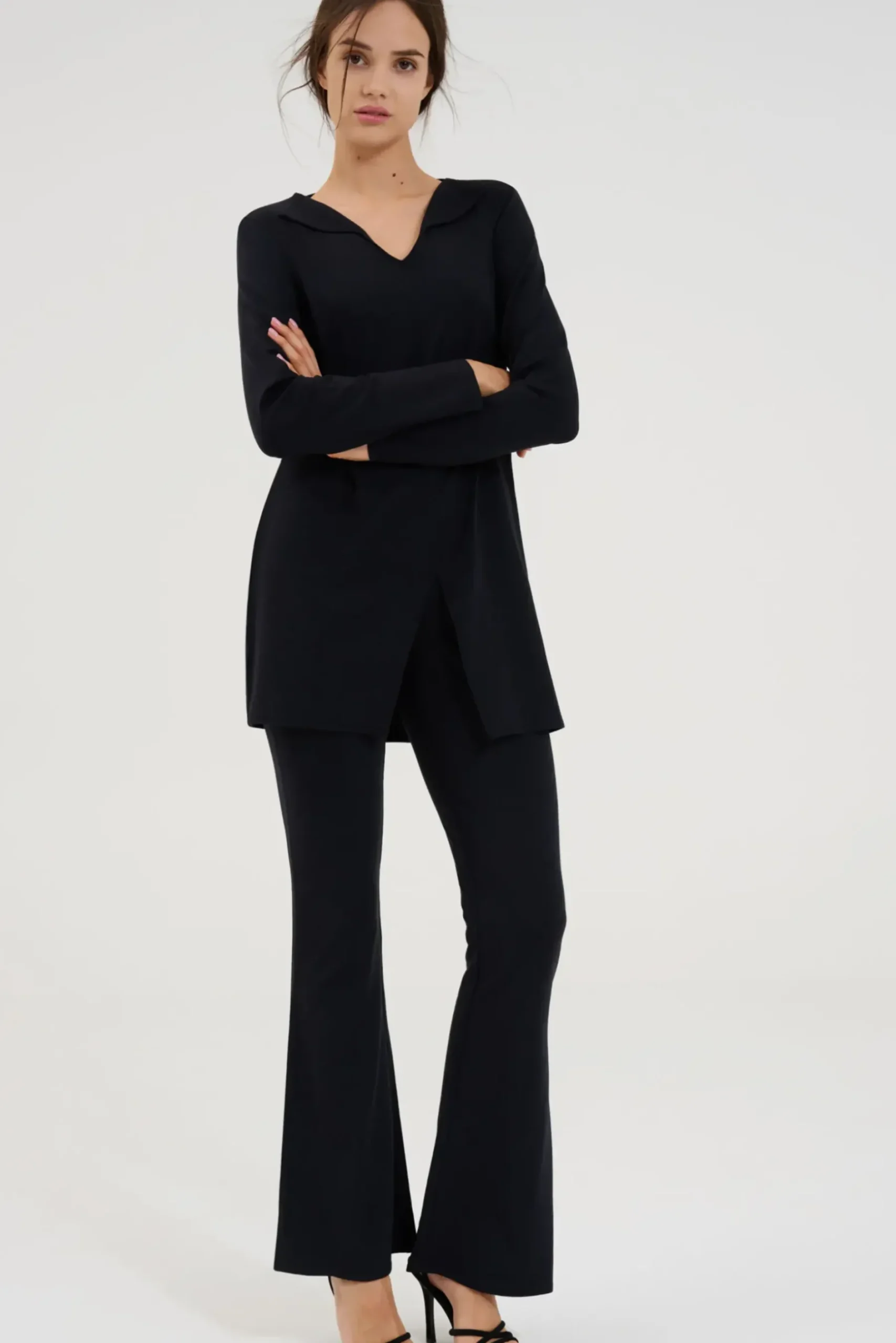 Outlet Pyjama Oberteil Langarm »Mia« Damen Pyjamas